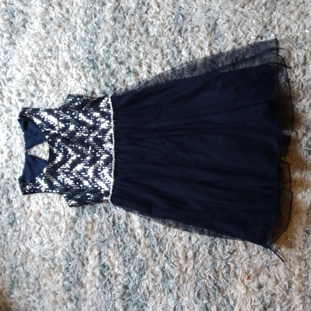 Speechless Dark Blue Dress